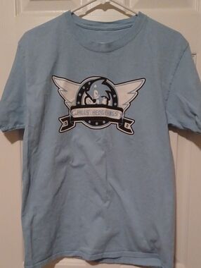 -- Light Blue Sonic Graphic Tee - Unbranded Men’s Shirt.